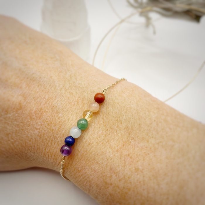 bracelet camelia 7 chakras mayana