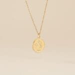 collier signe astro balance pendentif