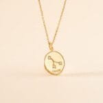 collier signe astro cancer pendentif