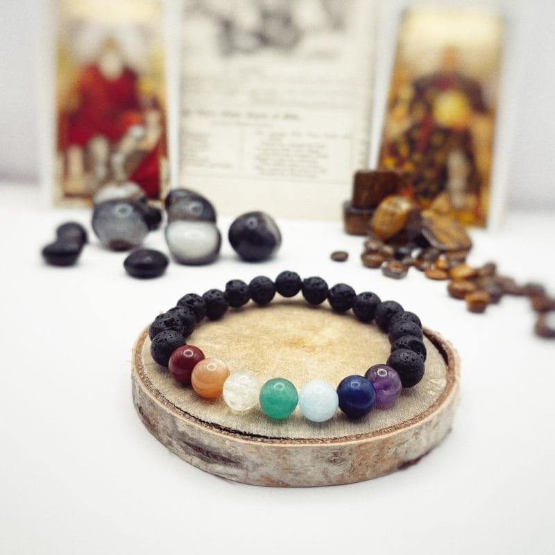 7chakra-bracelet-homme-pierre-lave